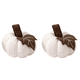 thumbnail image 1 of Cosecha Calabaza Ganchillo Calabazas Punto Otoño para Bodas () Blanco, 1 of 4