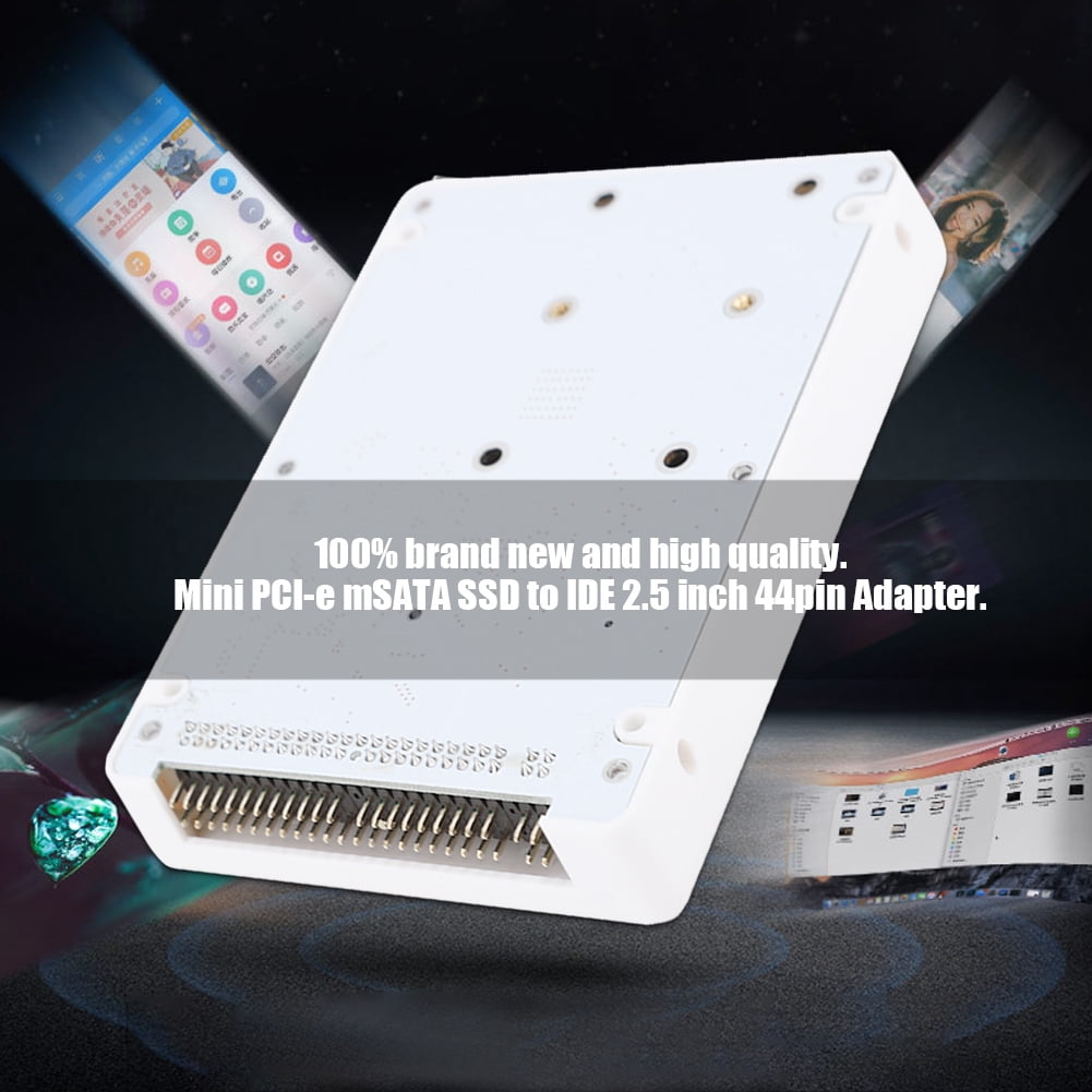 IDE Hard Drive, Hard Drive Box MSATA SSD to IDE 2.5 Hdd Enclosure 2.5 Inch PATA / IDE Interface Parallel Port Hard Disk Box