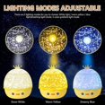 thumbnail image 2 of Starry Sky Projector Lamp, 360 Rotatable Baby Timer Little Yellow Duck Night Light 6 Them, 2 of 3