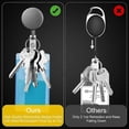 thumbnail image 5 of 2Pcs Heavy Duty Badge Reel, Retractable Badge Clip for Name Card, 5 of 5