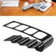 thumbnail image 1 of CAJA DE ALMACENAMIENTO PARA MANDO A DISTANCIA DE PIEL SINTÉTICA, BANDEJA PARA MANDO A DISTANCIA DE TV CON 4 Compartimentos, Bandeja para Mando A Distancia, Mesita de Noche,, 1 of 7