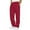 Red-06, variant on LONKITO Mens Sweatpants with Pockets Outdoor Running Jogger Pants Elastic Waist Drawstring Workout Casual Sweatpants Open Bottom