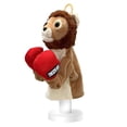 thumbnail image 1 of Marionetas de mano de animales suaves, juego imaginativo, habilidades sociales con voz, boxeo de mano león, 1 of 9