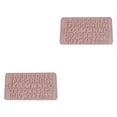 thumbnail image 2 of Bewildely Molde de silicona para Fondant con letras mayúsculas, molde artesanal para hornear Chocolate, decoración de pasteles, herramienta de rosado PC 1 2piezas Bewildely CBP259274, 2 of 6