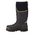 thumbnail image 3 of DRYSHOD WORK Men's Steel Toe Max Cold Conditions Protective Work Boot Black/Yellow - STM-UH-BK, 3 of 7
