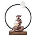 thumbnail image 1 of Bearachild Ceramic Backflow Waterfall Incense Burner LED Light  Aromaterapia y Aceites Esenciales Loto multicolor, 1 of 1