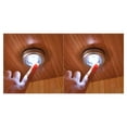 thumbnail image 2 of Bewildely 3 LED Battery Powered Wireless Lightweight Flexibility Stick Closet Installation Night Lamp Light Quick High for Wardrobe 1 pieza 2piezas, 2 of 6