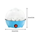 thumbnail image 3 of Lksixu Easy Egg Cooker Electric 7-Egg Capacity, Soft, Medium, Hard-Boiled Egg Cooker, Measuring Cup Included, BPA Free, Classic, 3 of 6