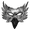 Silver, variant on Bulex Halloween Masquerade Raven Mask for Adult, Crow Half Face Mask for Mardi Gras Costume Cosplay Party Supplies
