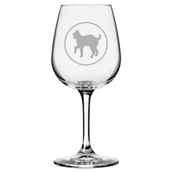 81st Infantry Division Military Etched 12.75oz All Purpose Libbey Wine Glass