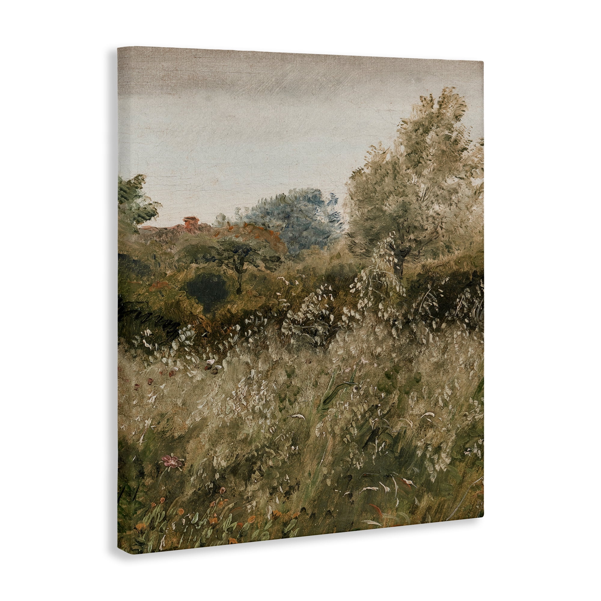 Thicket in Countryside Canvas Wall Art, design by Lettered and Lined