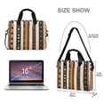 thumbnail image 3 of FORMRS 16" Laptop Bag Carrying Sleeve Case with Handle Travel Shoulder Briefcase, Abstract Dots, 3 of 8