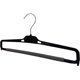 thumbnail image 1 of QPENWEI 20 Noir Cintres pour Pantalons Stock Supports Porte-Pantalons, Gain de Place, portemanteaux, Plastique, éponge antidérapant, 1 of 2
