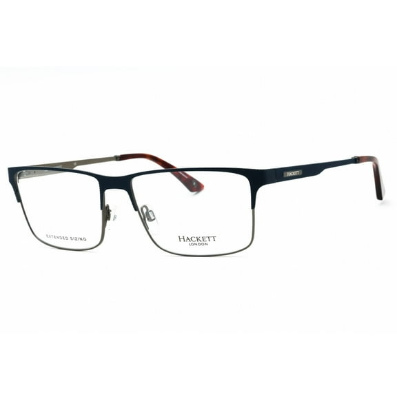 Hackett HEK1216 640 Men's Blue Metal Rectangular Frame Eyeglasses