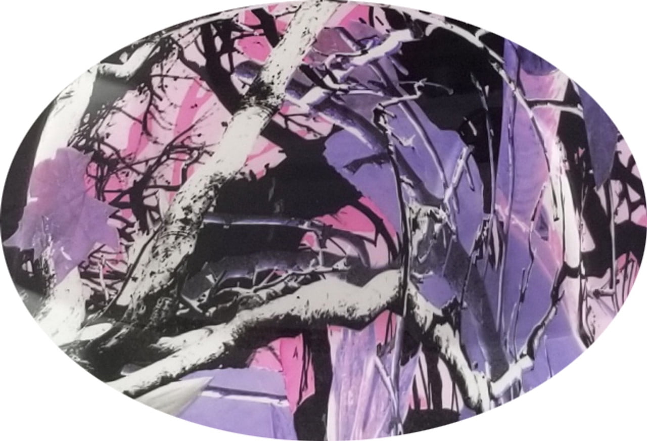 Glamour Camo Pink Hydro Dipped Hard Hats Full Brim Style Design with 4 Pt Suspension