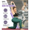 thumbnail image 3 of QRIC Women's High Waist Yoga Leggings Scrunch Butt Lift Active Tights Textured Workout Pants, 3 of 6