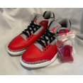 thumbnail image 2 of Ni-k-e Air Jordan 3 Retro SE Unite Mens 9.5 Fire Red Cement Grey CK5692 600, 2 of 6