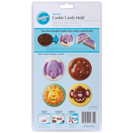 UPC 070896143549 product image for Cookie & Candy Mold-Animals 8 Cavity (4 Designs) | upcitemdb.com