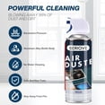 thumbnail image 5 of BERIOVE Compressed Canned Air Duster for Computer Cleaning Electronic Keyboard Cleaner 5.99 Oz,2Pcs, 5 of 8