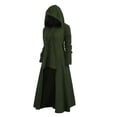 thumbnail image 1 of Minnieouse La sudadera que hace punto de la túnica casual acogedora y de moda del poliéster para los puentes de las mujeres se viste caliente conjuntos de ropa verde negruzco SG, 1 of 6