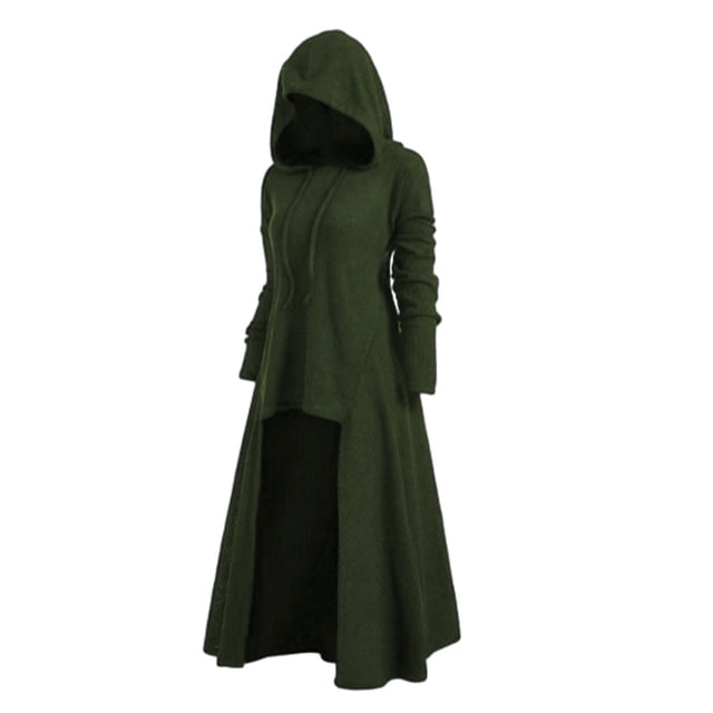 Minnieouse La sudadera que hace punto de la túnica casual acogedora y de moda del poliéster para los puentes de las mujeres se viste caliente conjuntos de ropa verde negruzco SG