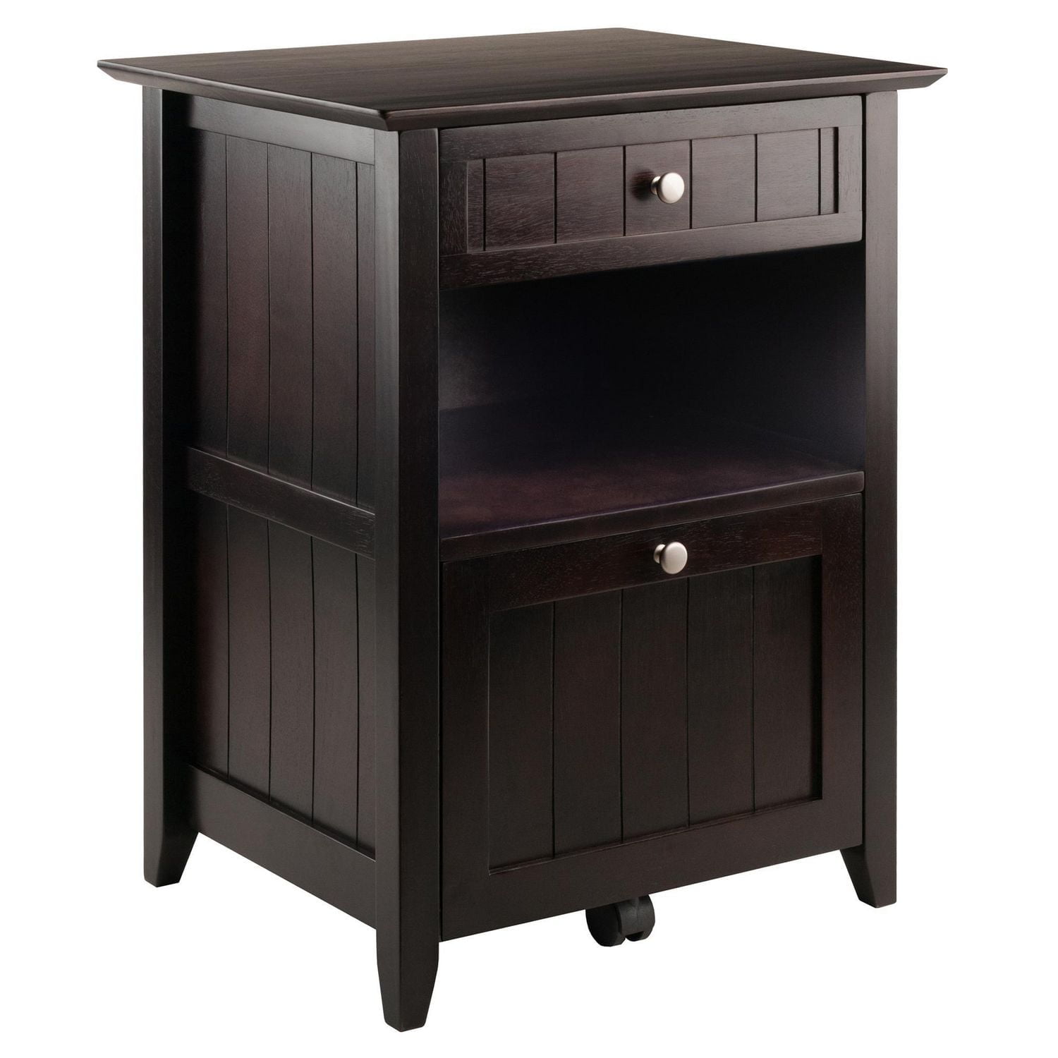 Winsome Burke File Cabinet Coffee Finish