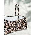 thumbnail image 4 of BOOMNY Toddler Girls 2 Peice Swimsuits Sleeveless Bathing Suit for Kids Leopard Graphic Lightweight Summer Vacation Beach Swimwear, 4 of 6