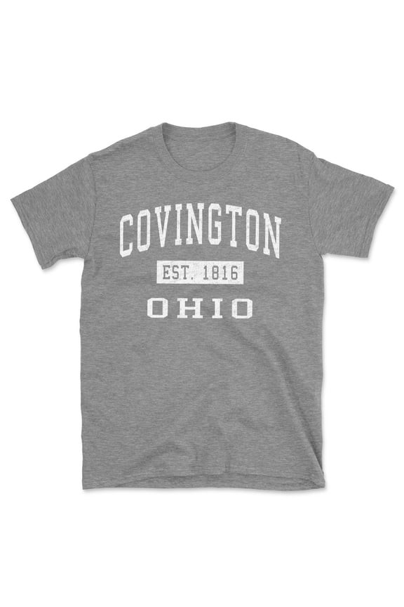 Covington Ohio Classic Established Men's Cotton T-Shirt