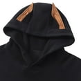 thumbnail image 5 of LNWUY Hoodies for Men Fleece Lined Hoodie Sweatshirts for Men Fall Winter Outfits Outdoor Workout Casual Pullover Tops Black XXL, 5 of 8
