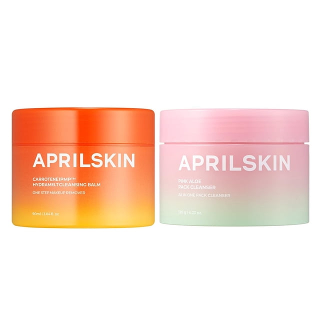 Bálsamo limpiador y esmalte facial APRILSKIN Double