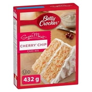 Betty Crocker, SuperMoist Cherry Chip Cake Mix, 432g/15.2oz., {Imported from Canada}