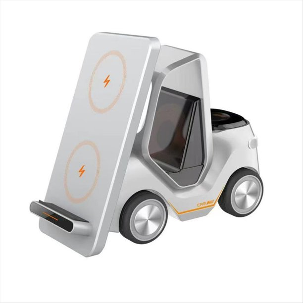 Cargador Inalámbrico para Montacargas Pequeño, Estación de Carga Rápida , Base de Carga de Alta Velocidad para Teléfono Celular. A