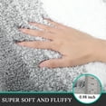 thumbnail image 3 of Ileading 3 Piece Bath Rug Set Microfiber Washable Non Slip Bathroom Rug and Mat Set, Light Gray, 3 of 13