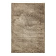 thumbnail image 3 of Unique Loom Studio Solid Shag Collection Area Rug - Sky (4' 1" x 6' 1" Rectangle Brown), 3 of 7
