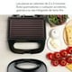 thumbnail image 3 of Sandwichera Corte Rectangular 750W Panini Electrica con Recubrimiento Antiadherente Luz Indicadora, 3 of 5