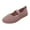 Pink, variant on Sngxgn Women s Flats Breathable Comfort Slip-on Light Weight Walking Shoes(Pink,39)