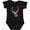 AB-Black, variant on Inktastic Deer Head Hunter Boys or Girls Baby Bodysuit