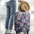 thumbnail image 2 of Pioneer Flower Floral Print Pattern Luggage Cover Fashion Suitcase Cover Baggage Covers Fit 25-28 Inch Luggage (Go Travel), 2 of 5