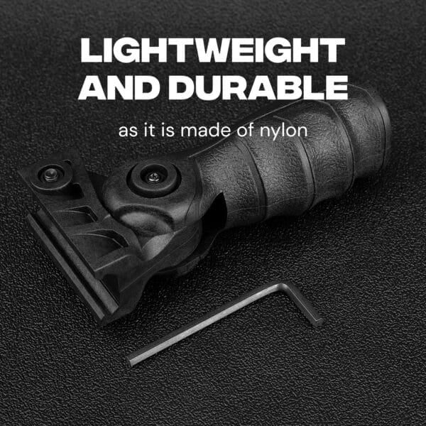 Ballista Folding Vertical Foregrip for Crossbow Nylon Handle Grip Picatinny Weaver 20mm Rail