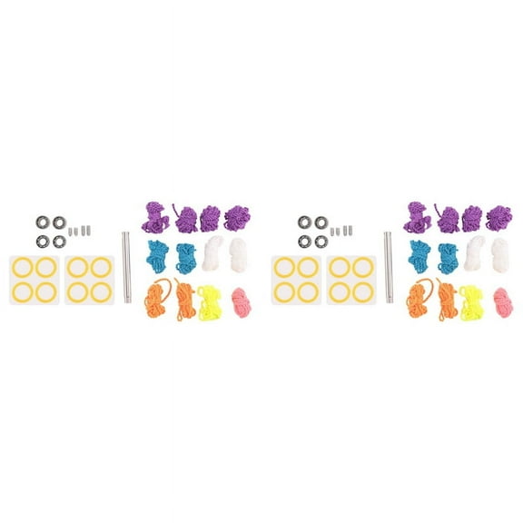 NEW Yoyo Bearing Kit,24 Strings,16 Silicone Pads,4 10 Ball Unresponsive Bearing,4 Narrow C Responsive