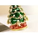 thumbnail image 4 of Caja de joyería de la aleación del regalo de Navidad del arte del esmalte de la decoración del hogar del árbol de navidad Sailing Electrónica, 4 of 5