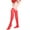Red, variant on Thigh High Socks for Women, Long Tube Stockings in Nylon, Versatile and Comfortable for Daily Wear, Party or Date Night