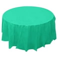 thumbnail image 2 of Table Cloth Polyester Antependium Round Table Set Dark Green Round 213Cm, 2 of 9