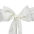 thumbnail image 5 of Efavormart 5 PCS IVORY Polyester Chair Sashes Tie Bows for Wedding Events Decor Chair Bow Sash Party Decor Supplies - 6x108", 5 of 9