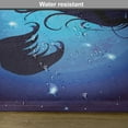 thumbnail image 6 of Ambesonne Ocean Place Mats Set of 4, Aquatic Girl Mermaid, Standard Size, Purple Black, 6 of 6