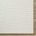thumbnail image 3 of Hauteloom Aelius Wool Living Room, Bedroom Area Rug - Contemporary - Ivory, Cream, Pearl - 2' x 3', 3 of 5