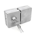 thumbnail image 4 of Cerradura de puerta de vidrio única cuadrada de seguridad de hierro inoxidable 1007 con llave, 4 of 5