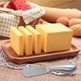 thumbnail image 5 of Casewin 6-Piece Cheese and Butter Spreader Knives, Spreader Knife Set, One-Piece Stainless Steel, Silver, 5 of 6