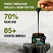 Kapiva Himalayan Shilajit Resin Plus for Men & Women