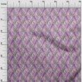 thumbnail image 3 of oneOone Georgette Viscose Purple Fabric Abstract Sewing Craft Projects Fabric Prints By Yard 42 Inch Wide, 3 of 4